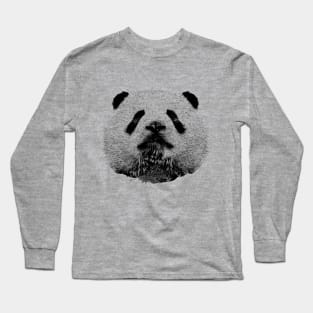 Giant Panda Animal Wildlife Forest Nature Adventure China Graphic Long Sleeve T-Shirt